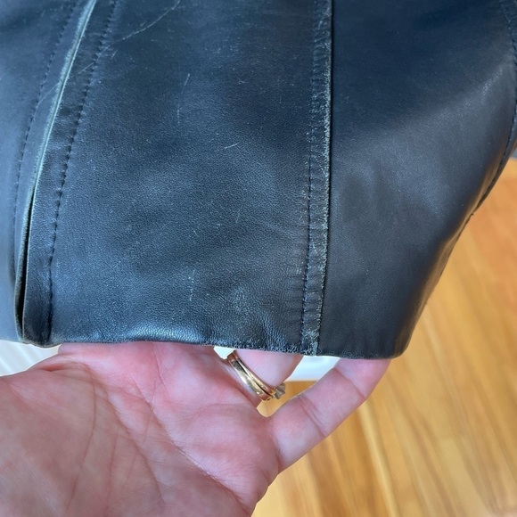 Winlit leather zippered jacket in a size medium - Picture 14 of 14